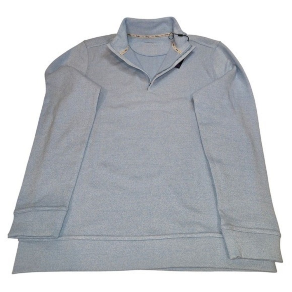 Walter Hagen Mens Lightweight 1/4 Zip Pullover Sweater Blue Size Small - Picture 2 of 9